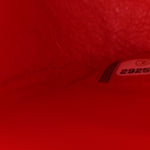 Caviar Quilted Medium Double Flap Red