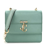 Satin Pearl Varenne Shoulder Bag Green