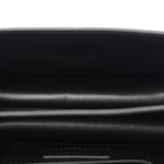Calfskin Cannage Mini Ange Bag Black
