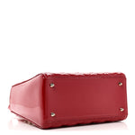 Patent Cannage Medium Lady Dior Red