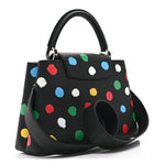 LV X YK Taurillon Capucine MM Black