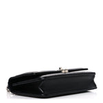Lambskin Quilted Chanel 19 Wallet On Chain WOC Black