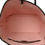 Damier Ebene Neo Neverfull MM Rose Ballerine
