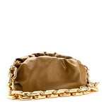 Calfskin The Pouch Chain Moutarde