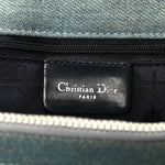 Denim Cannage Lady Dior Light Blue