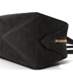 Nubuck Medium Le Teckel Bag Black Anthracite