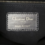 Lambskin Cannage Medium Lady Dior Black