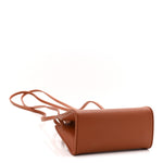 Vegan Leather Small Shopping Bag Tan