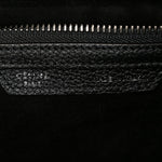 Drummed Calfskin Mini Luggage Black