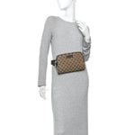 Monogram Belt Bag Dark Brown