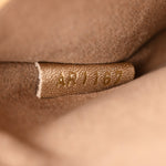 Metallic Calfskin Love Note Gold Silver