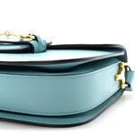 Azalea Calfskin Horsebit 1955 Shoulder Bag Dusty Azure