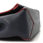 Calfskin Lockme II Chain Bag BB Marine Rouge