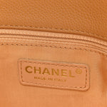 Caviar Quilted Grand Shopping Tote GST Beige