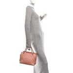 Caviar Quilted Petit Timeless Shopping Tote PTT Pink