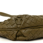 Nappa Intrecciato Crossbody Olive