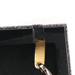 Acrylic Glitter Chain Clutch Copper