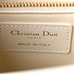 Box Calfskin 30 Montaigne Flap Bag Latte