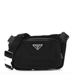 Re-Nylon Saffiano Belt Bag Black