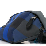 House Check Sonny Bum Bag  Oceanic Blue