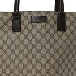 GG Plus Monogram Small Vertical Tote Dark Brown