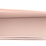 Caviar Quilted Top Handle Slim Vanity With Chain Light Purple