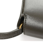 Box Calfskin Mini Voltaire Shoulder Bag Deep Musk