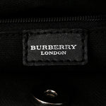 House Check Studded Tote Black