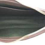 GG Supreme Monogram Textured Dollar Calfskin Web Mini Ophidia Shoulder Bag Beige Ebony New Acero