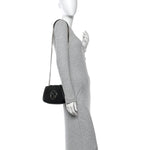 Calfskin Blondie Small Shoulder Bag Black