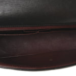 Lambskin Scallop Quilted Medium Pagoda Flap Black