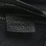 GG Monogram Double Pocket Belt Bag Black