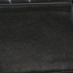 Calfskin Y Quilted Monogram Monochrome Medium Loulou Chain Satchel Black