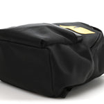 Nylon Vitello Elite Monster Eyes Rounded Backpack Black Yellow