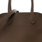 Grained Calfskin Soft Margaux 10 Bag Dark Olive