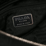 Nylon Shoulder Bag  Black