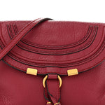 Calfskin Marcie Pochette Crossbody Bag Dreamy Pink