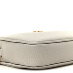 Dollar Calfskin Super Mini GG Marmont Chain Shoulder Bag Deep Grey