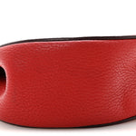 Grained Lambskin Drew Shoulder Bag Plaid Red