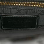 Patent Cannage Mini Lady Dior Black