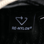Re-Nylon Saffiano Re-Edition 2000 Double Zip Crossbody Bag Black