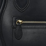 Smooth Calfskin Micro Luggage Navy Blue
