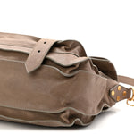 Lambskin PS1 Medium Satchel Smoke