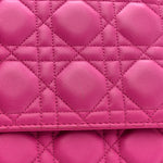 Lambskin Cannage Large Miss Dior Flap Sorbet