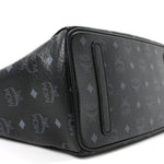 Visetos Medium Liz Reversible Shopper Tote Black