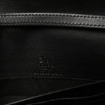 Microguccissima Crossbody Wallet Black