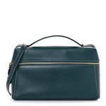 Smooth Calfskin Extra Bag L27 New Petrolio