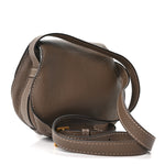 Calfskin Mini Marcie Round Crossbody Bag  Army Green