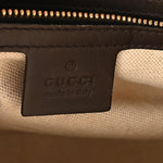 Monogram Selleria Calfskin Vintage Web Medium Boston Beige Ebony Cocoa