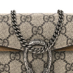 GG Supreme Monogram Super Mini Dionysus Shoulder Bag Taupe